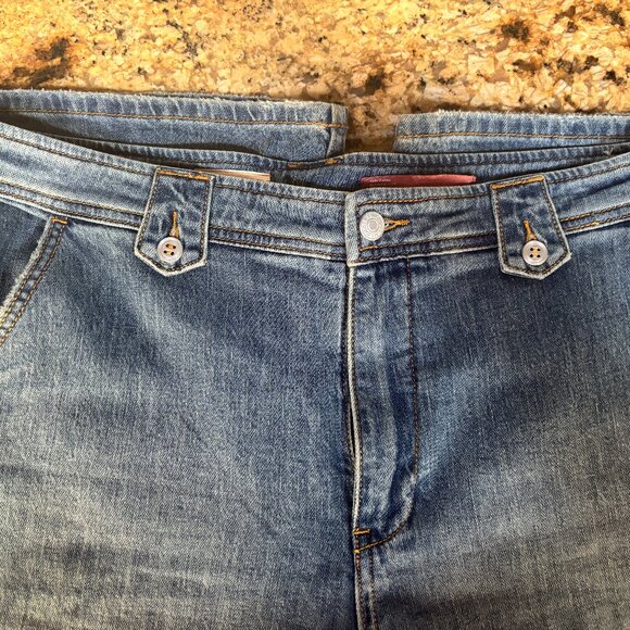 Pilcro Mid-Rise Column Jeans (by Anthropologie) Size 31 EUC - Picture 7 of 16